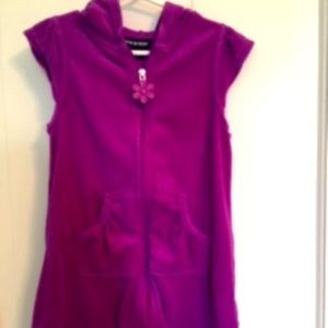 Girls Hooded Joe Boxer Swim/Sun Cover Up